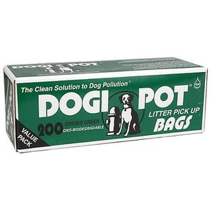 lot 3673 image: Dogipot SMART Litter Bags 200ct Roll (2 Pack, 400 Total)