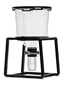 lot 5908 image: The Catalyst Fermentation System - 6.5 Gallon Plastic Conical Fermenter (B073W7MGL4)