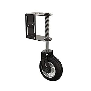lot 3712 image: Barrette Outdoor Living 73044963 Heavy-Duty Gate Wheel, Black (B08461LS4L), 14