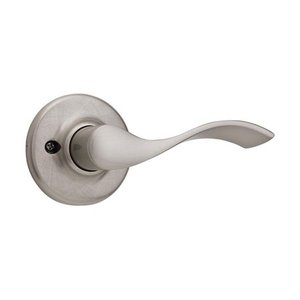 lot 3714 image: Kwikset Balboa Satin Nickel Steel Passage Lever 3 Right or Left Handed
