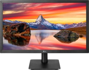 lot 5904 image: LG - 22 ED FHD FreeSync Monitor (HDMI) - Black