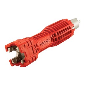 lot 2612 image: RIDGID EZ Change Faucet Tool, Red, 10