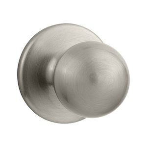 lot 3634 image: Kwikset Polo Satin Nickel Steel Privacy Knob 3 Right or Left Handed