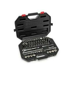 lot 3721 image: Husky Mechanics Tool Set (75-Piece), Stainless Steel, Missing Ratchet