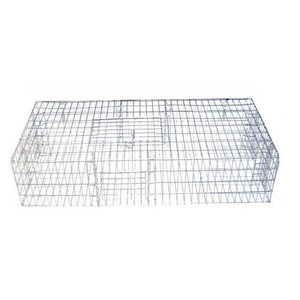 lot 3683 image: Pigeon Trap, 35 x 16 x 8, Silver