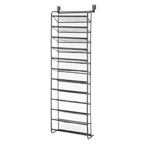lot 5911 image: Whitmor 36- Pair Over The Door Shoe Rack