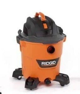 lot 2594 image: RIDGID 12 Gal 5.0-Peak HP NXT WetDry Shop Vacuum wFilter, Hose & Accessories
