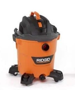 lot 3717 image: RIDGID 12 Gal 5.0-Peak HP NXT WetDry Shop Vacuum wFilter, Hose & Accessories, Orange, 28 x 18