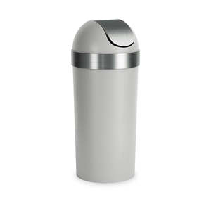 lot 5906 image: Grey and Silver Umbra Venti Trash Can