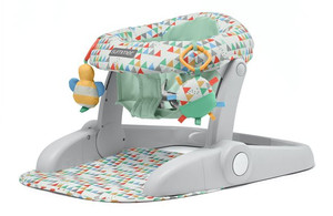 lot 10371 image: Learn-to-Sit� 2-position Seat (Funfetti Neutral)