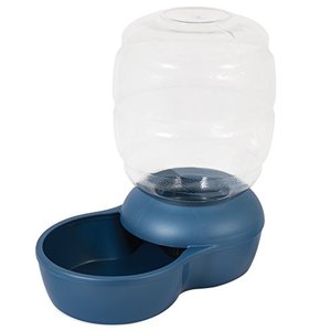 lot 10379 image: Petmate Replendish Automatic Gravity Waterer for Cats and Dogs, BPA-Free, No Batteries Required, Includes Charcoal Filter, 4 Gallons