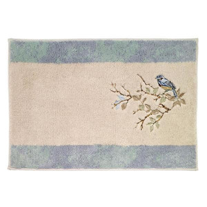 lot 20967 image: Love Nest 20 in. x 30 in. Bath Rug in Multicolor