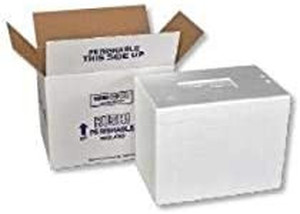 lot 20972 image: Polar Tech Thermo Chill 247T37C Medium Insulated Foam Container, 17 Length x 10 Width x 12-34 Depth