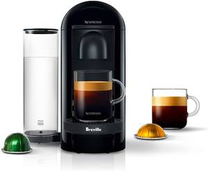 lot 10374 image: Nespresso BNV420IBL VertuoPlus Espresso Machine by Breville, Ink Black