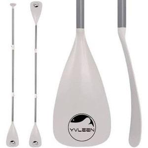 lot 122 image: YVLEEN SUP Paddle Board Paddle��Stand up Paddleboard Paddles Adjustable Aluminum 4-Piece Floating Kayak Paddle��Convertible Paddle