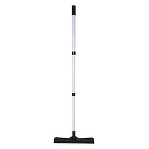 lot 221 image: Evriholder CFUBR12-AMZ, Compact FURemover Pet Hair Removal Broom with Squeegee and Telescoping Handle That Extends from 18-40 Inches, GrayBlack