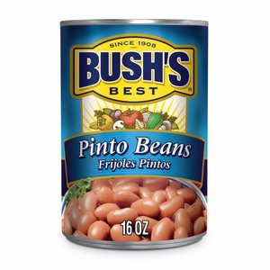 lot 254 image: 12 CANS Bushs Pinto Beans - 16oz