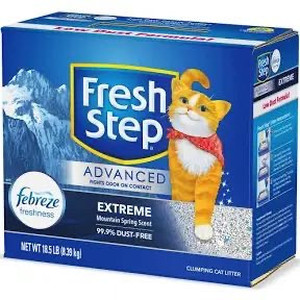 lot 307 image: Fresh Step Advanced Clumping Cat Litter
