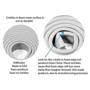 lot 339 image: Kidkusion 24 Edge Cushion, Off White