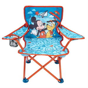 lot 353 image: Disney Mickey Mouse Portable Fold N Go Chair with Carry Bag for Kids Great for Soccer Camping and most Outdoor and Indoor Activities