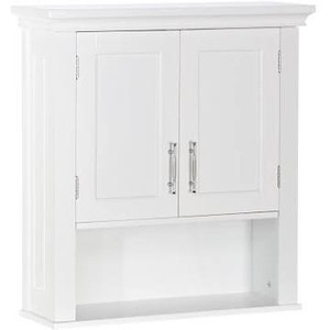 lot 2601 image: RiverRidge Somerset Two-Door, White Wall Cabinet