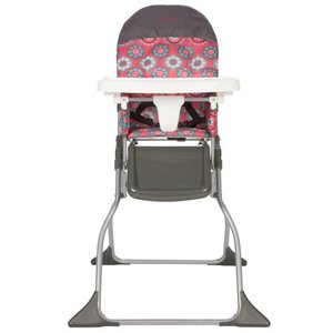 lot 2610 image: Cosco Simple Fold�� Full Size High Chair, Posey Pop
