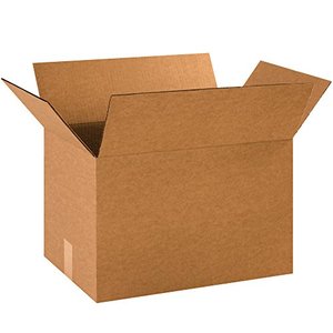 lot 2611 image: Partners Brand P181212 Corrugated Boxes, 18L x 12W x 12H, Kraft (Pack of 25)