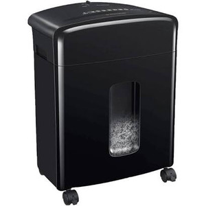 lot 2642 image: Bonsaii 12-Sheet Cross-Cut Paper and Credit Card Shredder with 3.5-gallons Pullout Basket, Black (C220-A)