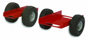 lot 2827 image: Raymond Steel Caddy, Airless Rubber Wheels, 350 lbs Load Capacity, 20 Width X 15 Depth