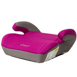 lot 2839 image: Cosco Topside Booster Car Seat - Easy to Move, Lightweight Design (Magenta)