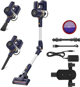 lot 3408 image: TASVAC Cordless Vacuum Cleaner with LED Light, 6 in 1 Small Stick Vacuum,Powerful Suction, 40 Mins Runtime,Rechargeable,2200mAh,165W Advanced Motor,Lightweight Vacuum for Home Hard Floor Carpet Pet Hair