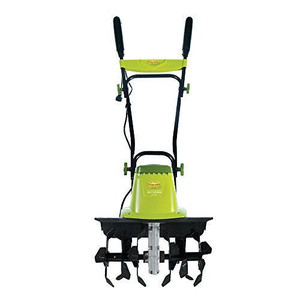 lot 3414 image: Sun Joe TJ603E Electric Garden TillerCultivator 16-Inch - 12 Amp