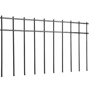 lot 3422 image: Adavin No Dig Animal Barrier Fence 4 Pack Underground Decorative Garden Fencing 20X10-INCH Dog Fences for The Yard Metal Fence Panel Ground Stakes Defence for Outdoor Patio