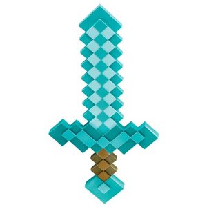 lot 3423 image: Minecraft Sword Halloween Costume Accessory