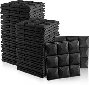 lot 3426 image: 11 PACK Soundproofing Foam 3x3 Panels