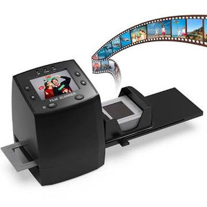 lot 3508 image: DIGITNOW 135 Film Negative Scanner High Resolution Slide Viewer,Convert 35mm Film &Slide to Digital JPEG Save into SD Card, with Slide Mounts Feeder No ComputerSoftware Required