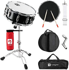 lot 4311 image: Vangoa Snare Drum Set, Student Snare Drum Kit with Stand