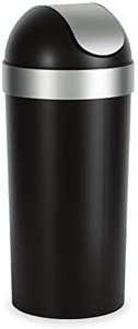 lot 4434 image: Umbra Venti 16.5-Gallon Swing Top Kitchen Trash Can �� Large, 35-inch Tall Garbage Can for Indoor