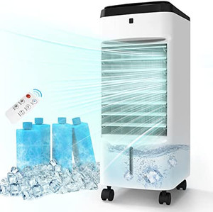 lot 4508 image: Evaporative Cooler Portable - 4 IN 1 Air Conditioner Fan, 70° Wide Oscillating Air Cooler