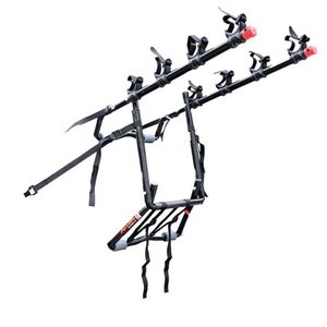 lot 4513 image: Deluxe 4-Bike Trunk Mount Bike Rack