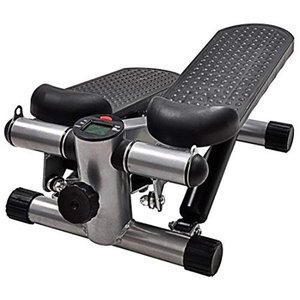 lot 4520 image: BalanceFrom Adjustable Stepper Stepping Machine with Resistance Bands