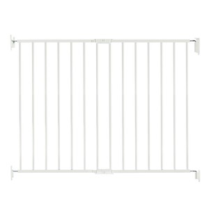 lot 4524 image: Regalo Extra Wide 2-in-1 Stairway and Hallway Safety Gate with Mounting Kit