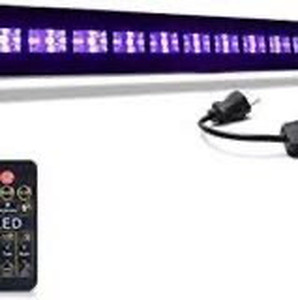 lot 4620 image: MICTUNING Black light, 36W 12 LED UV Black Light Bar,30 x 30ft UV LED Bar Ambient light with Remote Control for Glowing Party,Stage Lighting,Body Painting,Fluorescent Posters,Birthday Wedding Party