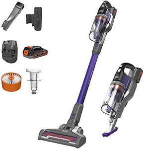 lot 4630 image: BLACKDECKER Powerseries Extreme Cordless Stick Vacuum Cleaner for Pets, Purple