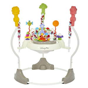 lot 423 image: Dream On Me Zany Activity Center Bouncer in Elephant Print