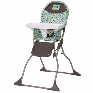 lot 624 image: Cosco Simple Fold High Chair - Elephant Squares