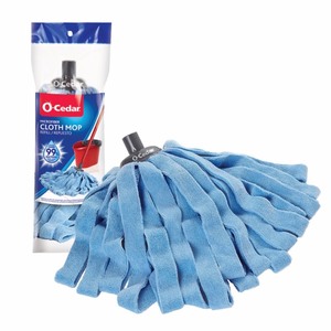 lot 1530 image: O-Cedar Microfiber Cloth Mop Refill pack of 3 in a box