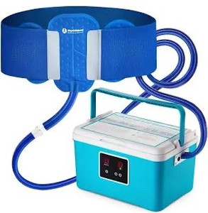 lot 1534 image: Cold Therapy System with Universal Pad for Hip, Back or Knee �� Post-Surgery Care, Back Surgeries, Spinal Fusion, Hip Replacement, Osteoarthritis, ACL, MCL, Swelling, Sprains �� Cryotherapy Freeze Kit