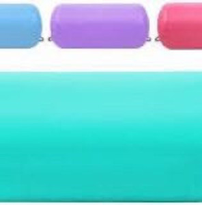 lot 2032 image: BYBAG Air Barrel Back Roller Inflatable Tumbling Mat with Electric Pump,Tumble Track Gymnastic Equipment Exercise Mats for Home Use,Gym Training,Cheer leading,Yoga��