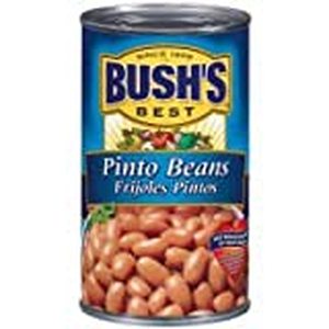 lot 2036 image: Bushs Best Pinto Beans 12-16 oz cans
